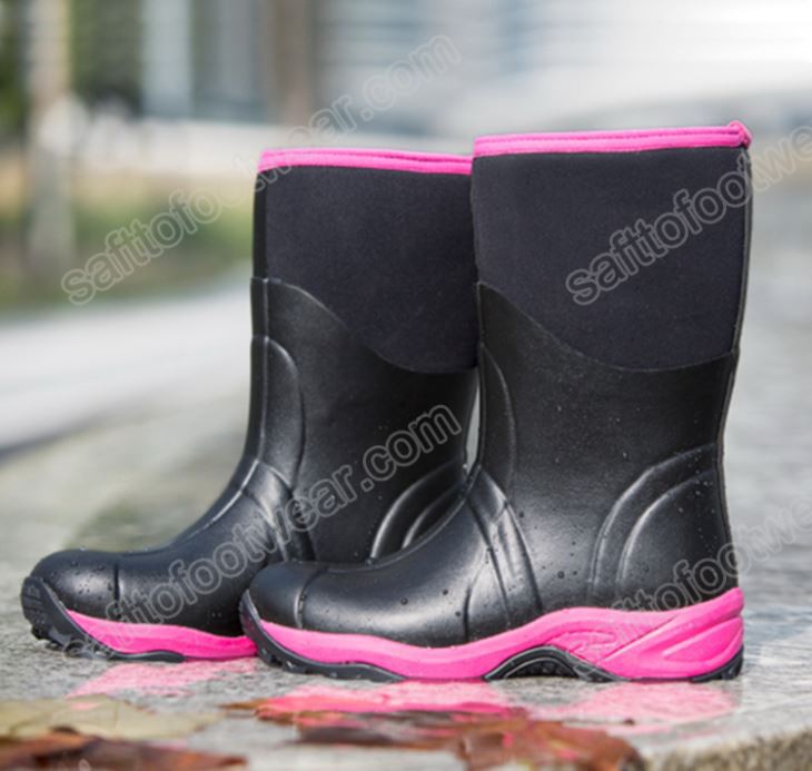 एंटी स्किड रबर वाटरप्रूफ जूते