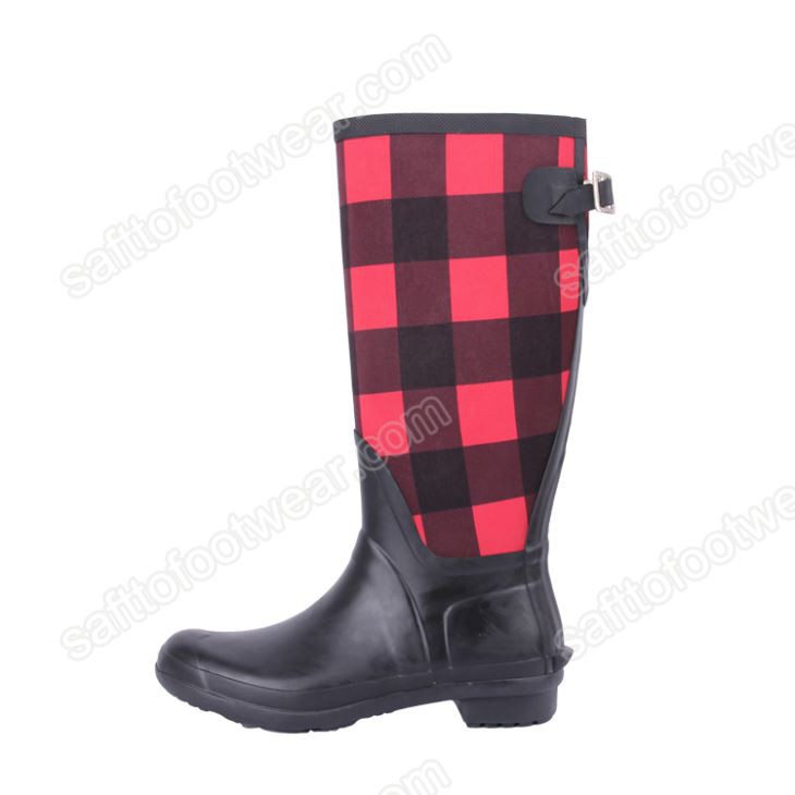 महिलाओं के गर्म नियोप्रीन वर्षा जूते